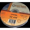 Metalo pjovimo diskas CORTEX Perfect, 125 x 1,0 x 22,2 mm, nerūdijančiam plienui