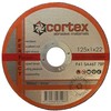 Metalo pjovimo diskas CORTEX Perfect, 125 x 1,0 x 22,2 mm, nerūdijančiam plienui