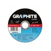 Tarcza Metalo pjovimo diskas GRAPHITE 125 x 1,6 x 22 mm A60-T-B
