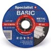 Metalo pjovimo diskas SPECIALIST+ Basic, 125 x 1,6 x 22 mm