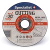 Metalo pjovimo diskas SPECIALIST+ Cutting, 125 x 1,0 x 22 mm