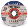 Metalo pjovimo diskas SPECIALIST+ Cutting, 125 x 1,2 x 22 mm