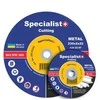 SPECIALIST+ metalo pj.diskas CUTTING, 125x1.2x22 mm