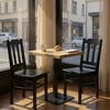 Metdrew VIRTUVĖS KĖDĖ, MEDINĖ, SIAURA, PŪŠINĖ MASĖ, LOFTAS, JUODA