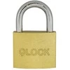 Metro Pakabinama spyna Qlock 48/26/Ø7.3mm/3 rakt. žalvario