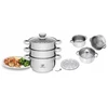 Meyerhoff Garinimo puodas Plieninis garintuvas 18 cm, 3 dalių, indukcinis