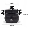 Meyerhoff Garinimo puodas STEAMER 24cm 3 dalys 9L Virtuvės marmuras