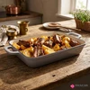 Meyerhoff Ketaus kepimo skarda 41x23cm Emaliuota su rankenomis Atspari karščiui