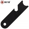 Mfh Essential magnezinis titnagas su medine rankena ir virvele