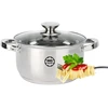 MG HOME VERSO DAILY POT 20 CM 3,1 L NERŪDIJANČIO PLIENO MAGDA GESSLER