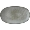 Mica Decorations Lėkštė Tabo 35.5x21.5xH4.5cm keraminė/pilka