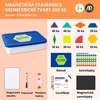 Mideer Geometric shapes magnetiniai blokeliai 250 vnt.