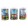 Midex METAL PIGGY BANK GALIMA ĮVAIRIŲ SPALVŲ AUTOMOBILIAI