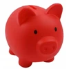 Midex PIGGY PINIGŲ DĖŽUTĖ, MAŽAS PLASTIKAS, ATIDARYMAS, ĮVAIRIŲ SPALVŲ