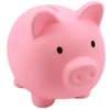 Midex PIGGY PINIGŲ DĖŽUTĖ, MAŽAS PLASTIKAS, ATIDARYMAS, ĮVAIRIŲ SPALVŲ