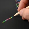Midex SCRATCH BOOK bloknotas Scratch BOOK A5 Juodas MAGICAL SCRATCH BOOK Sąsiuvinis VAIKAMS