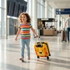 Midex VAIKŲ KALONĖS KELIONĖS LAMINAS VAIKŲ BAGAŽAS VAIKŲ KELIONĖS KREPŠĖ