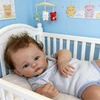MIEGANTI LĖLYLĖ ATGIGI KAIP TIKRAS KŪDIKIS 49 CM