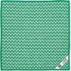 Mikropluošto šluostė Zig-Zag Eco Ego 20x20x25cm žalia/balta