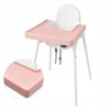 Milababy Pilnas silikoninis kilimėlis, priderintas prie Ikea Antilop rožinės kėdės