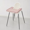 Milababy Pilnas silikoninis kilimėlis, priderintas prie Ikea Antilop rožinės kėdės