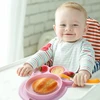 Milababy Silikoninė plokštelė, kūdikio kilimėlis BLW pilka B