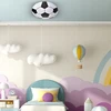 Lubinis šviestuvas Milagro Lampa sufitowa ścienna plafon LED Futbolo kamuolys Futbol Ball Soccer 40cm