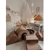 Mimii Suchy basen 110x40 Velvet Soft Ciemny Kreminis bez piłek