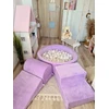 Mimii Suchy basen 130x30 Velvet Soft Violetinis bez piłek