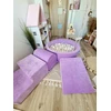 Mimii Suchy basen 130x30 Velvet Soft Violetinis bez piłek