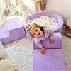 Mimii Suchy basen 90x90x40 Velvet Soft Violetinis bez piłek