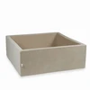 Mimii SUCHY BASEN bez piłek KOJEC vaikams 110x110x40cm Soft Kreminis kwadrat