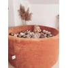Mimii SUCHY BASEN bez piłek KOJEC vaikams 90x40cm Soft Canyon Clay apvalus