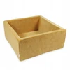 Mimii SUCHY BASEN bez piłek KOJEC vaikams 90x90x40cm Soft Carmel kwadrat