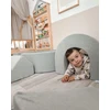 Mimii SUCHY BASEN KOJEC vaikams 90x30cm Jasnoszary 200 piłek apvalus