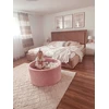 Mimii SUCHY BASEN KOJEC vaikams 90x40cm Velvet Soft Rožinė 300 piłek apvalus