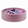 Mimii Suchy basen su piłeczkami Velvet Soft Rožinė