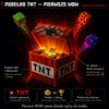 MINECRAFT magnetinės plytos 300 vnt + 15 figūrėlių TNT dėžutė, dovana 3+