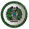 MINECRAFT. PLASTIKINĖ PLOKŠTĖ + DUBULAS + PUODULIS SU RANKENE. 3 DALIŲ RINKINYS