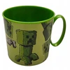 MINECRAFT Puodelis, vakarienės puodelis, 265 ml, vaikiškas plastikas, be BPA