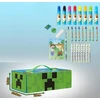 MINECRAFT Rinkinys artystyczny kredki farby flamastry do malowania rysowania