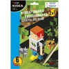 MINECRAFT spalvinimo įbrėžimų žaidimas su Kidea bambuko rašikliu