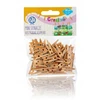 MINI CLIPS Medinės segtukai Astra 50 vnt