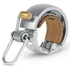 Mini garso signalas Knog Oi Luxe, sidabrinės spalvos