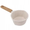 MINI nelimpantis PUODAS SVIESTUI IR PIENUI PAkaitinti 10,5*5,5CM 250ml