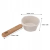 MINI nelimpantis PUODAS SVIESTUI IR PIENUI PAkaitinti 10,5*5,5CM 250ml