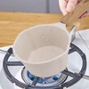MINI nelimpantis PUODAS SVIESTUI IR PIENUI PAkaitinti 10,5*5,5CM 250ml