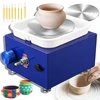 MINIATŪRINIAI DIY POTTERS WHEEL 2 SUKAMOSI LENTELĖS 8 MOLIO ĮRANKIAI 24W