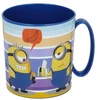 MINIONKI mikrobangų krosnelės puodelis su rankena 350 ml