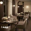 Minkšta kėdė valgomajam SVEIKATAS aksomas MODERN smėlio spalvos ALMA JUMIhome